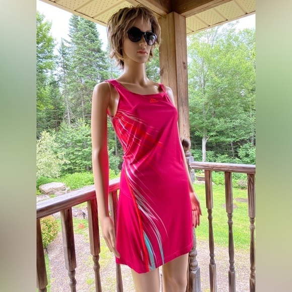 Women’s Adidas Adizero Formation performance Tennis Pink Dress Size L - Picture 6 of 15